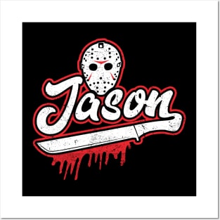 Jason Voorhees Logo Posters and Art